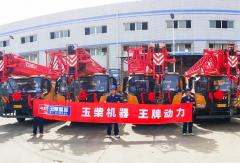 玉柴硬核動(dòng)力配套起重機(jī)批量交付陜西客戶